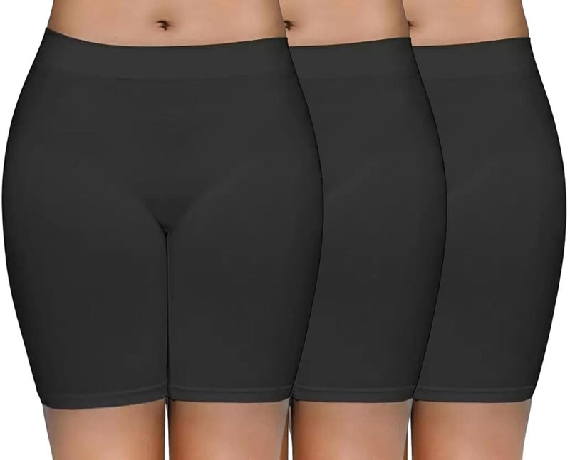 Mysha Women's High Waist Seamless Cycling Shorts - 3 Pack - Image 1